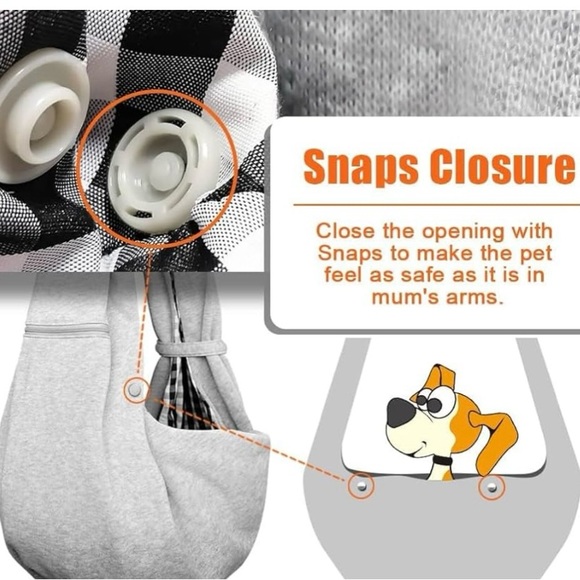 NWOT Tomkas small dog sling/carrier - Picture 2 of 10